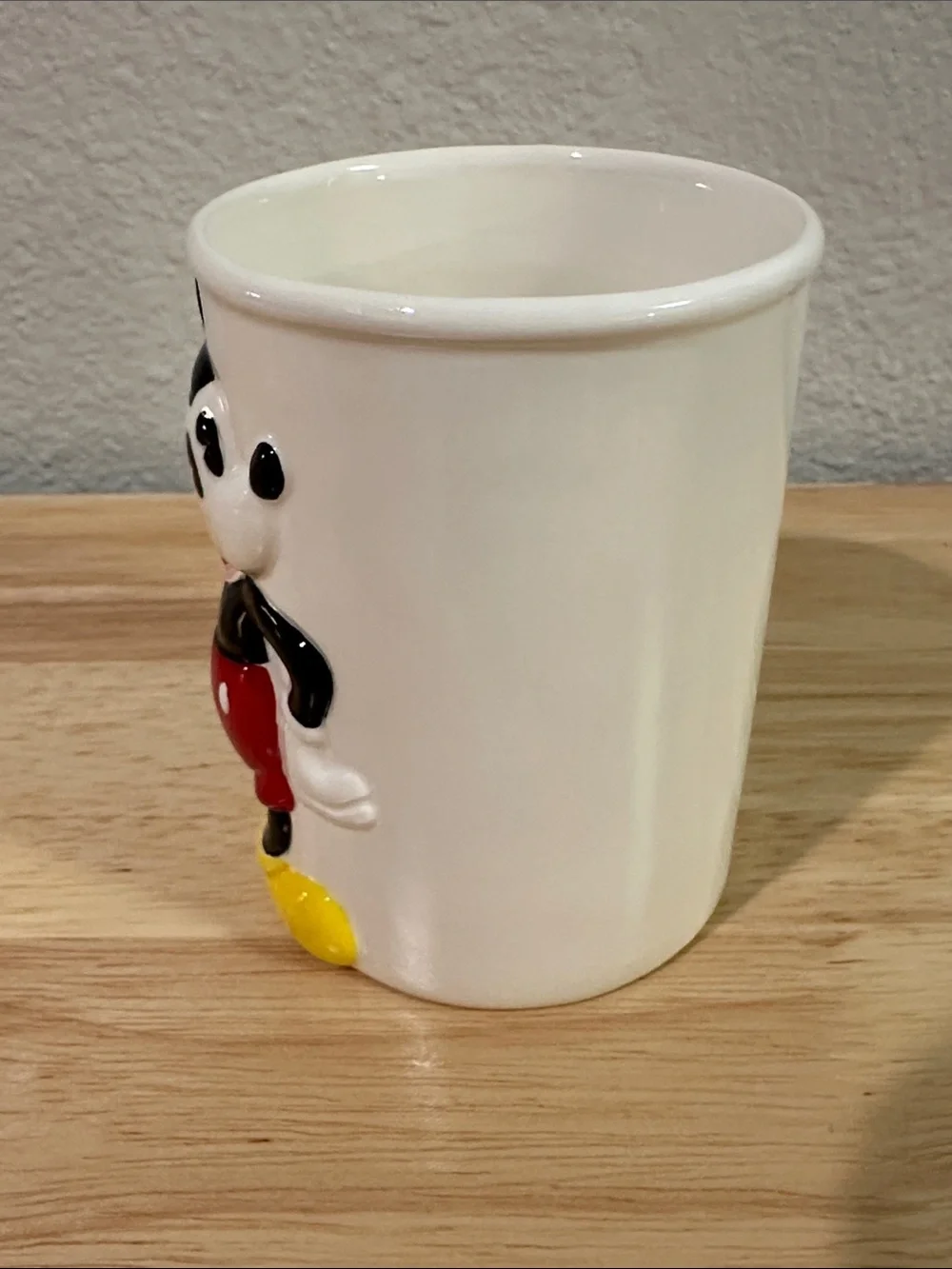 Mickey Mouse Ceramic Vintage Drinking Cup.